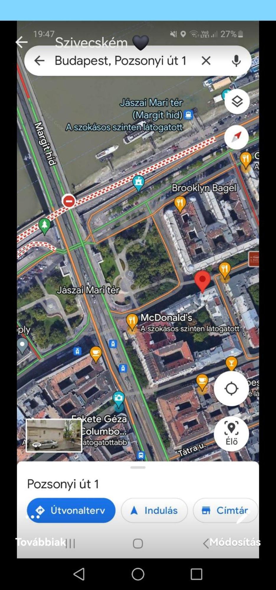 Pozsonyifirst Privat Margit Bridge בית אירוח בודפשט